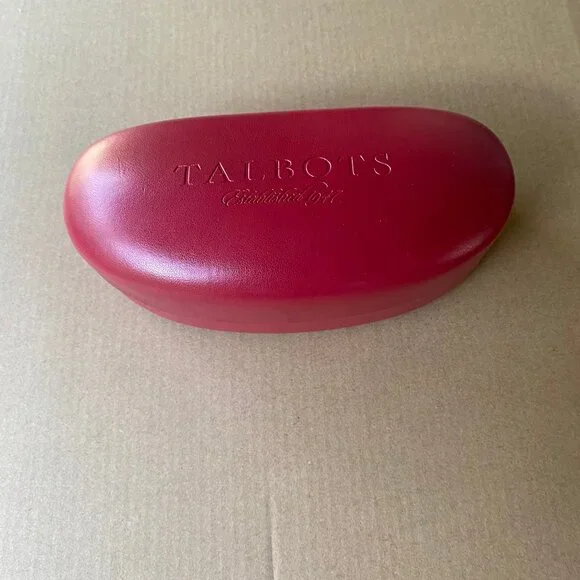 Talbots Red Sunglasses Case - Picture 7 of 7